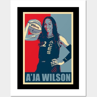 A'Ja Wilson Hope Posters and Art